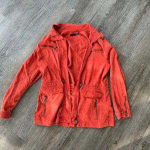 Max Jeans Rooibos Tea (Burnt Orange) Jacket Size Small